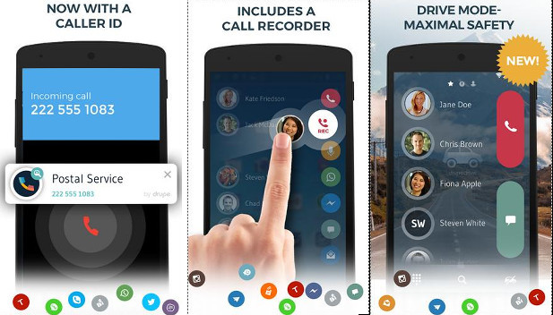 Drupe - Best Android contact apps