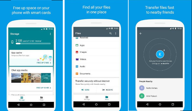 Google Files Go review: Free app to manage, share files and clean junk