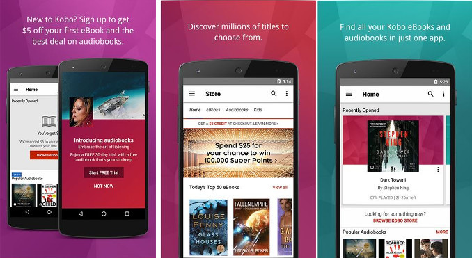 Kobo - best bookstore apps