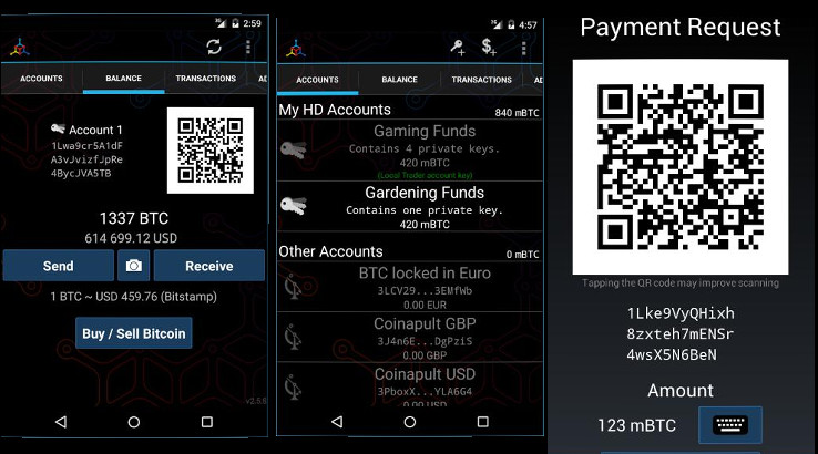 MyCelium - best bitcoin wallet apps for Android and iOS