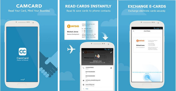 best free app for business cards