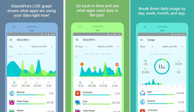 GlassWire - data tracking app