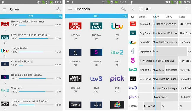 5 Best TV guide apps for Android and iOS