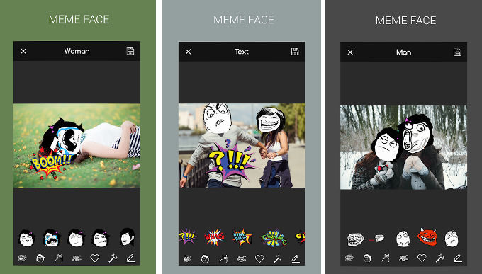 Meme Faces app