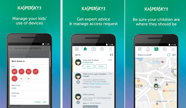 Kaspersky Safe Kids: A feature rich parental control app