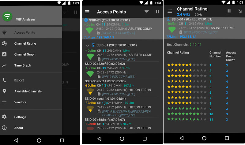 wifi analyzer freeware