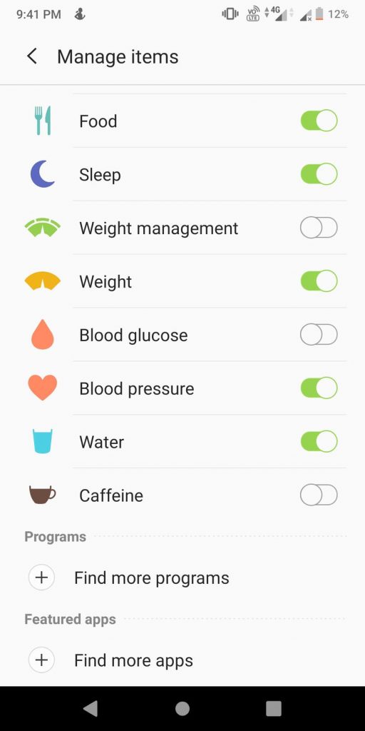 Samsung Health app review