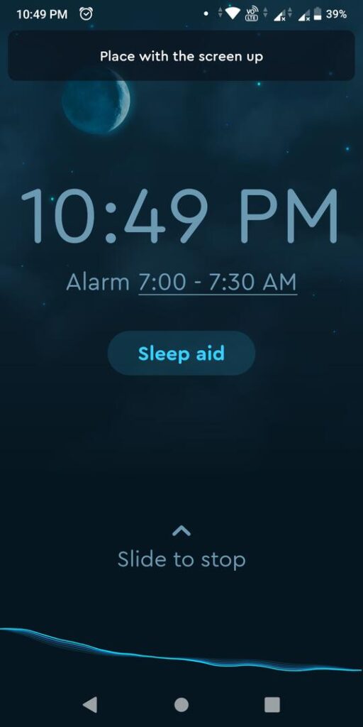 Sleep Cycle app