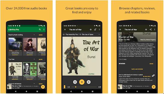 LibriVox - best audiobook apps for Android and iOS