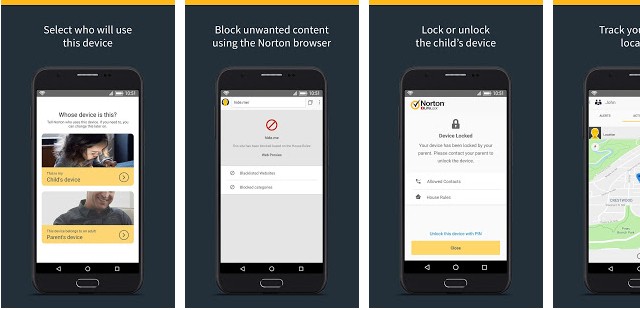Norton Family - best parental control apps for Android and iOS