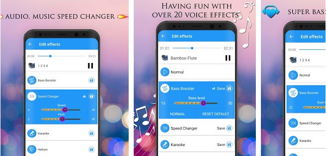 Voice Changer Audio Effects app