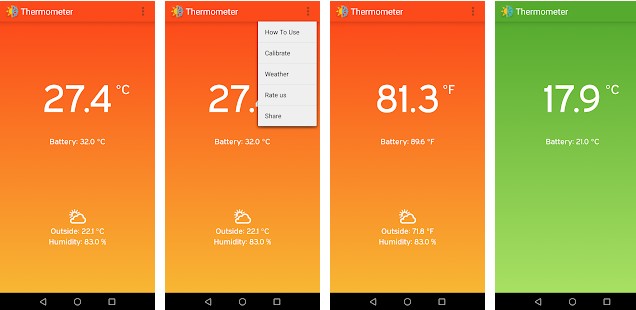 thermometer app by Mobitol