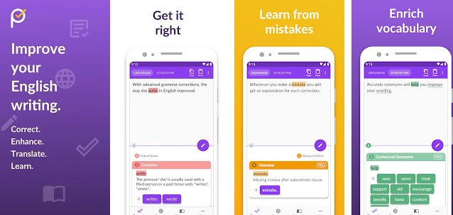 ProWriting - best grammar apps for Android and iPhone