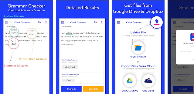 Grammar Checker app