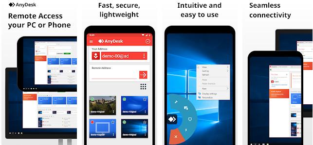 anydesk remote desktop app for android