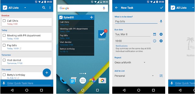 To Do List - best Android reminder apps