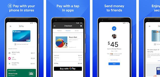 Google Pay - best apps for wear OS