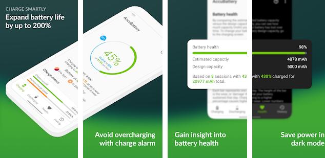 Accubattery - best battery saver app for Android