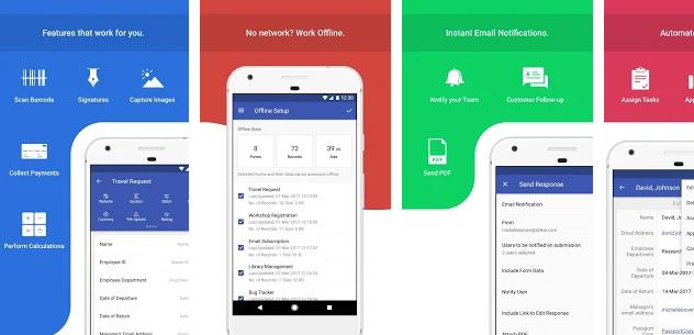 Zoho Mobile Forms