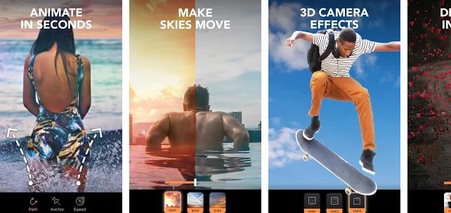 Motionleap - photo animation app