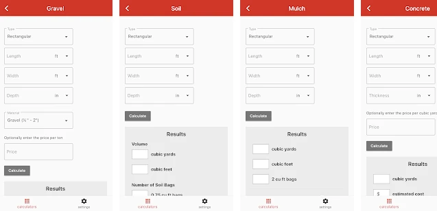 Landscaping Calculator