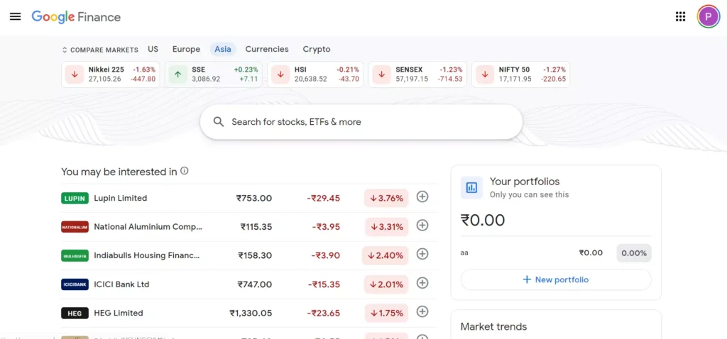 Google Finance